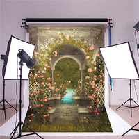 5x7ft Castle Photography Background Wedding Photo Backdrops Wall Art