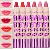 6 Colors Lipstick Lip Balm Lips Pen Pencil Moisturizing Long Lasting Makeup