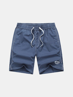 6 Colors Mens Summer Pure Color Swimming Shorts Casual Loose Beach Shorts