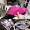 6 Colors Multifunctional Travels Card Ticket Holder Portable Wallet Purse Storage Bag