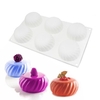 6 Grids Silicone Cake Fondant Mold DIY Moon Cake Chocolate Mould Baking Pan Tray