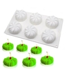 6 Pumpkins Silicone Cake Fondant Mold Moon Cake Chocolate Mold Baking Pan Tray