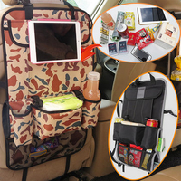6 Styles Multifuctional Car Seat Storage Bag Oxford Ipad Hanging Bag Outdoors Storage Container