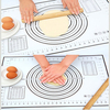 60x40cm Platinum Silicone Dough Fondant Mat Glass Fiber Reinforced