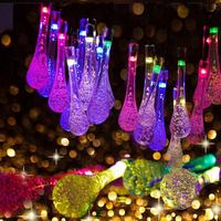 6.5M 30LED Battery Bubble Ball Fairy String Lights Garden Party Xmas Wedding Home Decor