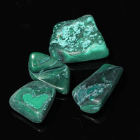 6pcs DIY Crystal Chrysocolla Tumblestones Tumbled Stones Healing Crystal Gemstone