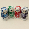 6Pcs Matryoshka Russian Doll Nesting Toys kids colorful Model Tricky Toys Creative Gift