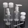 6Pcs Plastic Empty Transparent Refillable Bottles Spary Makeup Container Travel