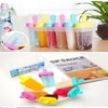 6Pcs SP Sauce Homemade Ice Maker Mold DIY Ice Cream Mold Summer Drink Bar Cool Colorful Jelly