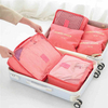 6PCS Waterproof Nylon Cube Travel Storage Bag Clothes Cosmetic Bag Luggage Pouch Bag