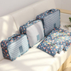 6Pcs Waterproof Travel Packing Storage Bags Bins Trip Journey Storage Container