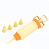 6Pcs/Lot DIY Baking Decorating Pen Nozzles Set Cake Cream Milking Tube Cookies Cupcake Icing Nozzles