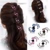 6pcs/lot Women Lady Hair Barrette Clip Crystal Hairpin Wedding Bridge Accessories