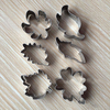 6PCS/Set Leaf Shape Cookies Mold Cake Cutter Slicer Guide Kitchen Baking Decorating Tools