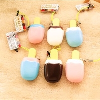 6x3x1.7cm Kawaii Squishy Simulation Ice Cream Toys Slow Rising Fun Toys Soft Decoration