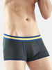 7 Colors Mens Underwear Modal Soft Breathable U Convex Pouch Boxers