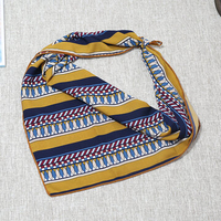 70cm*70cm Women Fashion Printing Feather Small Kerchief Scarves Leisure Chiffon Square Scarves
