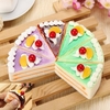 7.5 CM Squishy Cake Decor Fruit Cream Cake Refrigerator Sticker Random Color