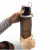 750ml Collapsible Silicone Water Bottle Sport Camping Hiking Foldable BPA Free Cup