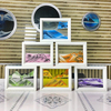 7inch Flowing Mountain Sand Hourglass Crafts Sandglass Timer Clock Office Home Decor