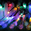 7M 50LED Battery Bubble Ball Fairy String Lights Garden Party Xmas Wedding Home Decor