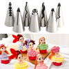 7Pcs DIY Pastry Fondant Cake Icing Piping Nozzles Cake Biscuits Decorating Tips Baking Tool