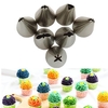 7Pcs Leaf Icing Piping Nozzles Cake Decorating Tips Set Baking Tools Kit Bakeware
