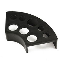 8 Cap Holes Tattoo Ink Cup Holder Stainless Steel Pigment Stand