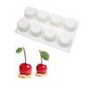 8 Cherry Silicone Cake Fondant Mold Chocolate Cookies Mold Home DIY Mousse Cake Bakeware