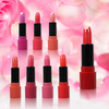 8 Colors Makeup Lipstick Moisturize Lip Gloss Balm Smooth Sweet Girl Long Lasting Letter Round Tube