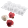 8 Grids Hearts Silicone Cake Fondant Mold DIY Mousse Cake Baking Decorating Tools