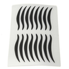 80 Pairs Black Eyeliner Double Eyelid Sticker Eye Liner Temporary Tattoo