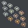 800-1000Pcs Mental Flower-shaped DIY Nail Art Decoration Sticker