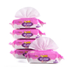 80Pcs Baby Cleaning Wet Wipes Travel Soft Delicate Fabric Wet Towel Wet Tissues Baby Skin Care