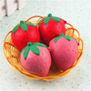 8CM Cute Squishy Strawberry Soft KawaiiPhone Keychain Bags Straps Slow Rising
