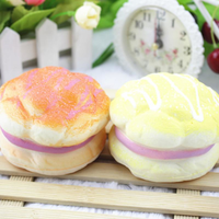 8CM Pineapple Bread Kawaii Squishy Soft Toys Gift Decoration