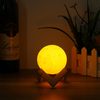 8cm Touch Sensor 3D Moon Lamp USB Color Changing LED Luna Night Light Kids Gift