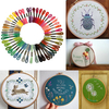 8m 50 Different Colors Cross-stitch Thread DIY handcraft Embroidery Knitting Threads