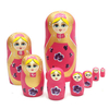 8Pcs Beautiful Russian Dolls Children