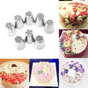 8pcs DIY Flower Pastry Cake Icing Piping Nozzles Decorating Tips Baking Tools Cupcake Bakeware