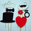8Pcs DIY Mask Photo Booth Props Wedding Birthday Party Fun Favor