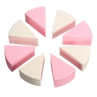 8Pcs Facial Cleaning Makeup Soft Sponge Foundation Powder Wet And Dry Dual-use Puff