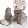 8PCS Travel Luggage Organizer Set Backpack Storage Pouches Suitcase Packing Bags