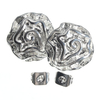 925 Sterling Silver Plated Floral Rose Stud Earrings