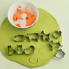 9pcs DIY Stainless Steel Sugar Cut Biscuits Vegetables Small Animal Slices Cut Bakery Cake Mold