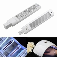 9W Replaceable LED Lamp Bulb For Manicure Nail Gel Polish Dryer