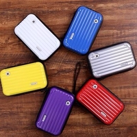 ABS+PC Portable Storage Bag Phone Bags Clutch Bags Wash Bag Cosmetic Bags For Women