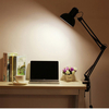AC 220V Foldable Long-arm Led Table Desk Lamp Reading Click-on Lighting For Study