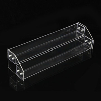Acrylic Nail Polish Rack 2 Tiers Organizer Mac Lipstick Jewelry Display Holder