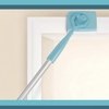 Adjustable Baseboard Buddy Cleaning Mop Simply Walk &Glide Extendable Microfiber Dust Brush